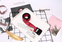 Load image into Gallery viewer, Off white Belt 100-200cm Street Style Canvas Men's Belt Industrial Letters Canvas Belts Women Men Punk Embroidery Waist Strap